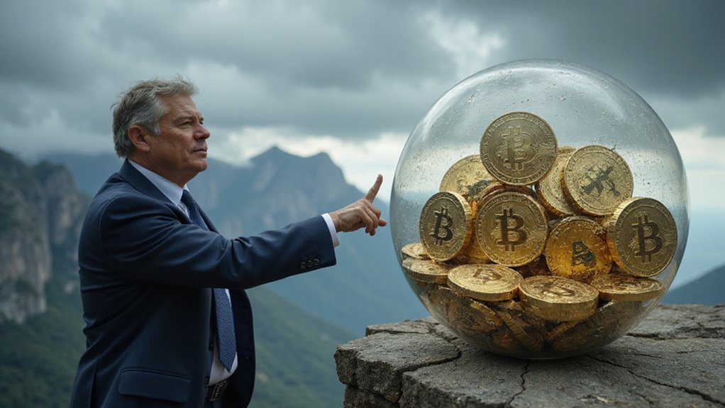 bitcoin bubble nearing collapse